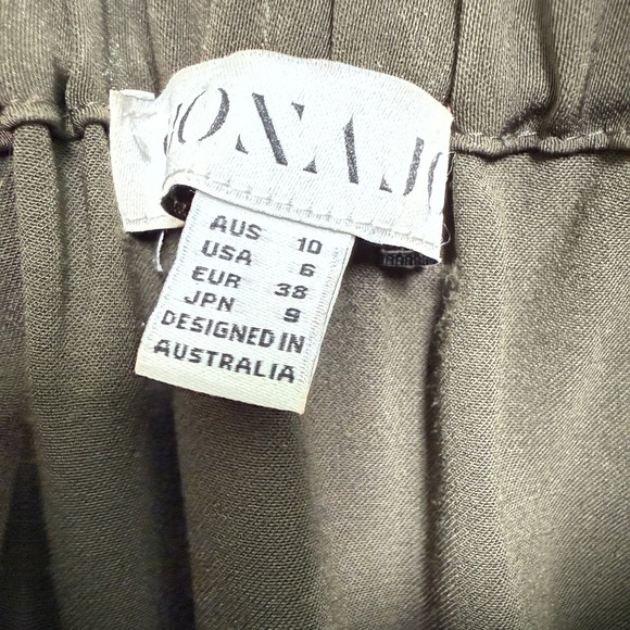 Shona Joy Olive Green Leticia Off Shoulder Mini Dress - Picture 3 of 8